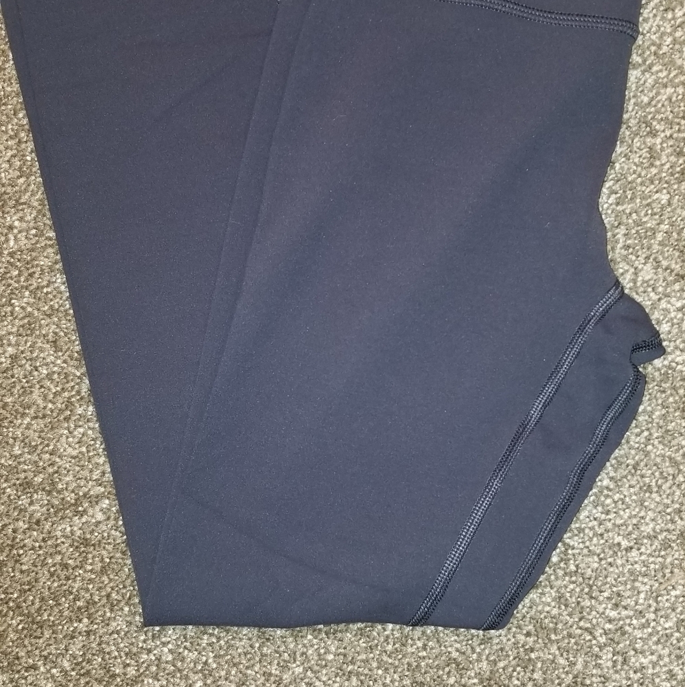 Size 4 grey/purple aligns, 25 inch inseam